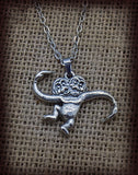 2 Headed Monkey Necklace