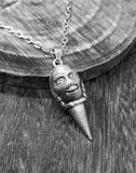 Ice Cream Creature Cone Necklace