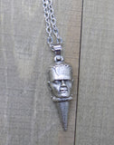 Ice Cream Frankenstein Cone Necklace