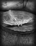 Two Headed Bat Necklace