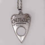 Ouija Planchette Necklace Large Silver Version