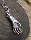 The Monkey's Paw Necklace silver edition