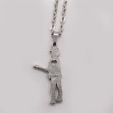 Robert Smith of The Cure Necklace