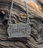 At-Rest funeral Plaque