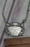 Spirit Board necklace