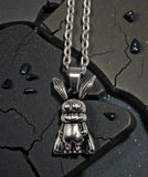 Cryptid Mothman necklace