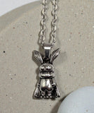 Cryptid Mothman necklace