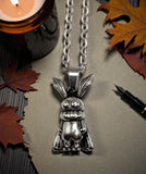 Cryptid Mothman necklace