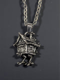Baba Yaga 2 sided necklace