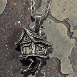 Baba Yaga 2 sided necklace