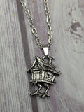 Baba Yaga 2 sided necklace