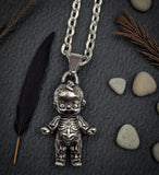 Skeleton Kewpie Necklace
