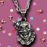 Vintage Clown Necklace