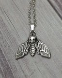 Deaths head Moth Necklace