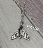 Deaths head Moth Necklace