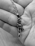 Gobo Italian Good Luck Hunchback Necklace