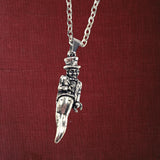 Gobo Italian Good Luck Hunchback Necklace