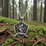 Cryptid Bigfoot Necklace