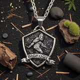 Cryptid Bigfoot Necklace
