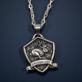 Cryptid Jackalope Necklace