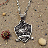 Cryptid Jackalope Necklace