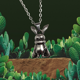Cryptid Mothmand necklace
