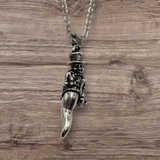 Gobo Itialian Hunchback necklace