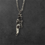 Gobo Itialian Hunchback necklace