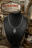 Baba Yaga house sided necklace