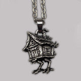 Baba Yaga 2 sided necklace