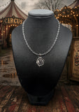 Wax Seal Circus Clown necklace