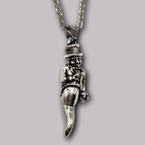 Gobo Italian Good Luck Hunchback Necklace