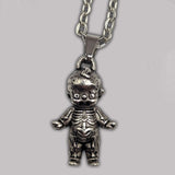 Skeleton Kewpie Necklace