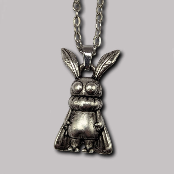 Cryptid Mothmand necklace
