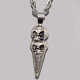 Ice Cream Skulls Necklace