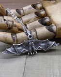 Two Headed Bat Necklace