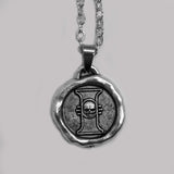 Warhammer 40k Inquistion purity seal wax style necklace