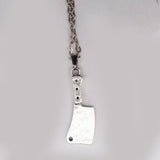 Meat Cleaver Necklace