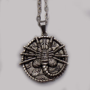 Alien Facehugger Necklace