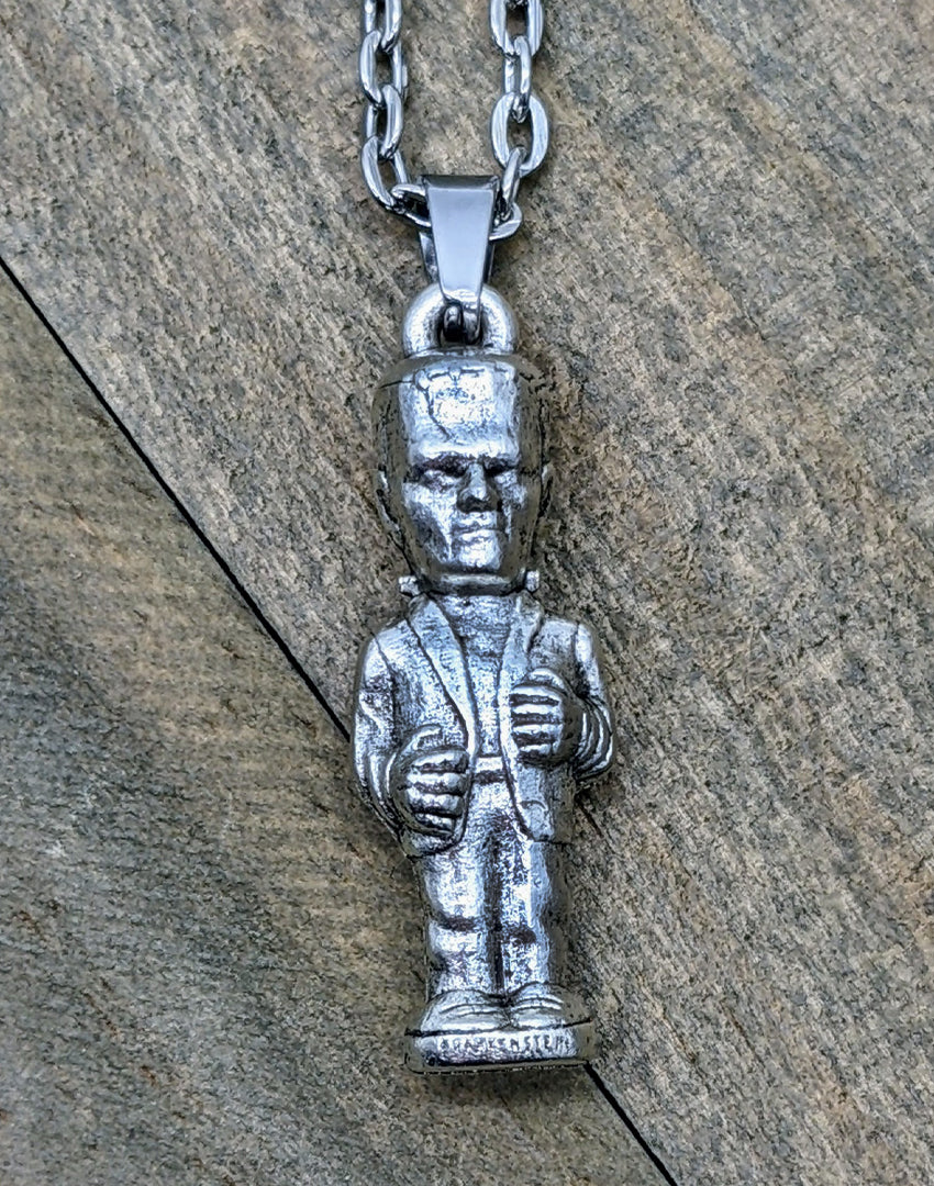 アクセサリー FST. FRANKEN NECKLACE TOP SILVER950 Frankenstein Soaky Necklace – Zanti Jewelry