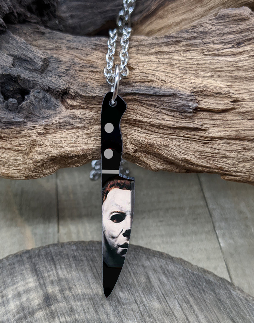 Knife Necklace Michael Myers