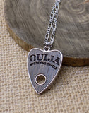 Ouija Planchette Necklace Wood Version