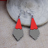 Twin Peaks Diamond Earrings