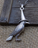 Witch Crow necklace